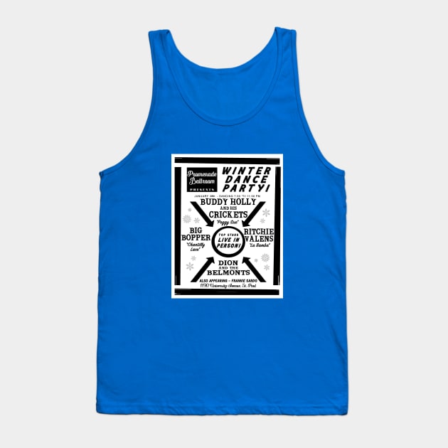 Buddy Holly St. Paul Tank Top by Vandalay Industries